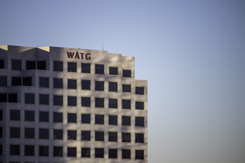 a tall building with many windows