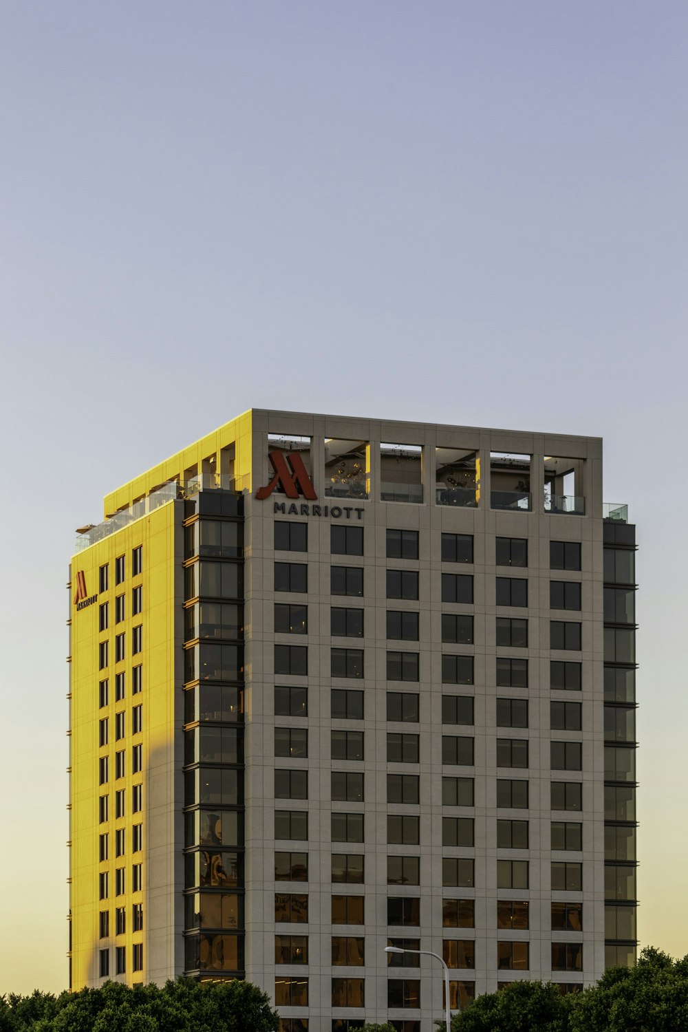 a tall building with windows