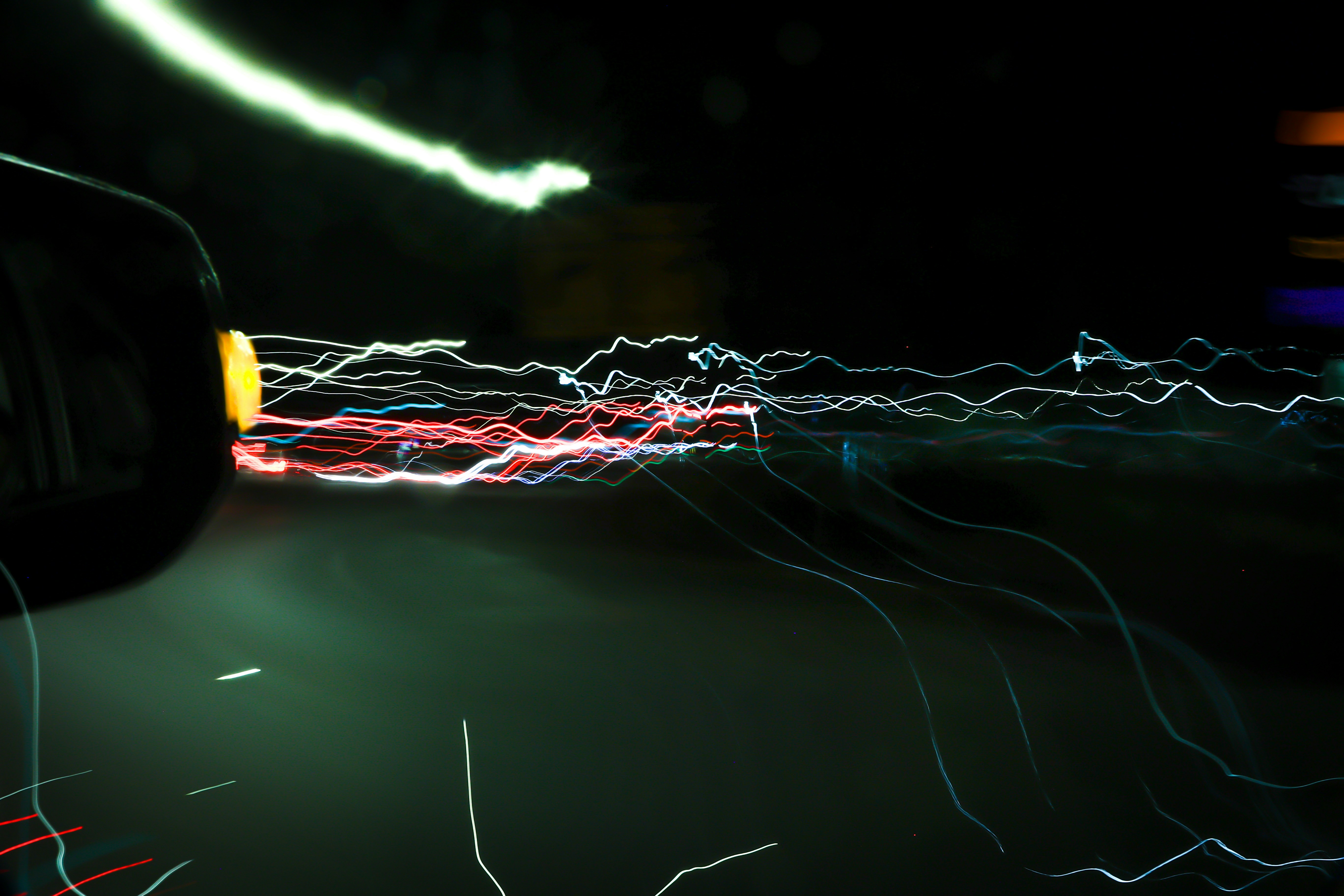 Ford F-150 Lightning electric pickup parked outdoors showing front three-quarter view