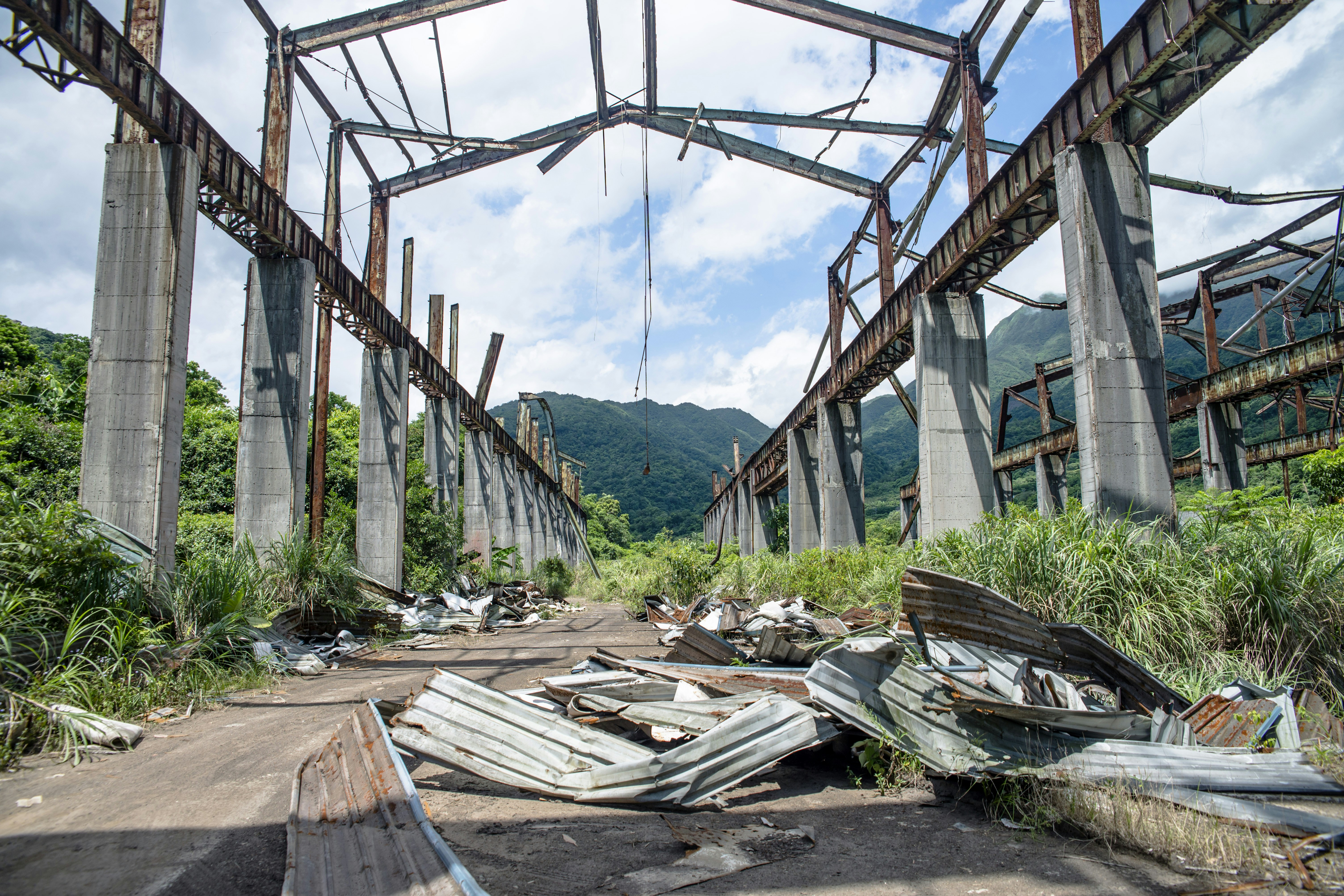 a bridge with many boats on it