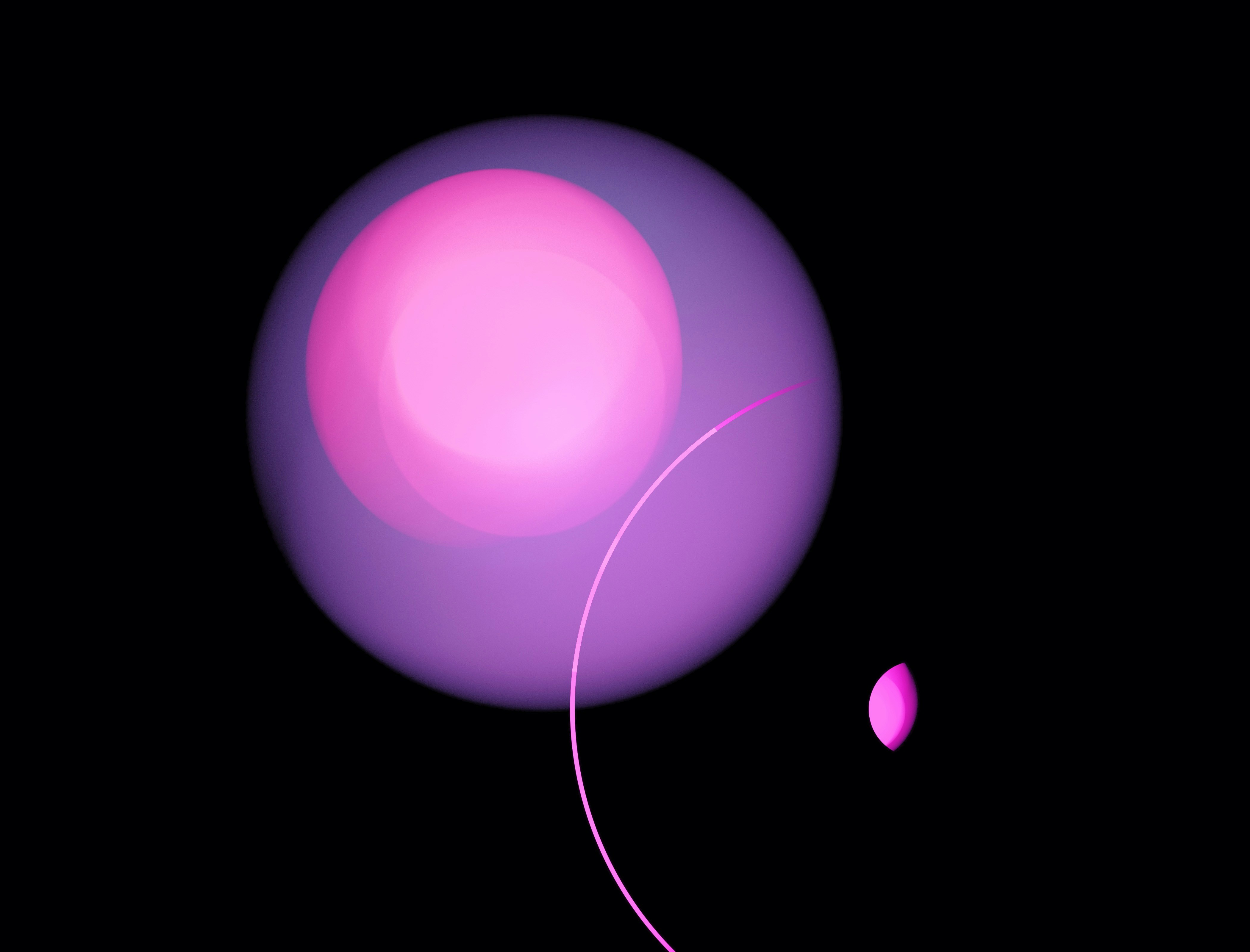 a bright light in the dark