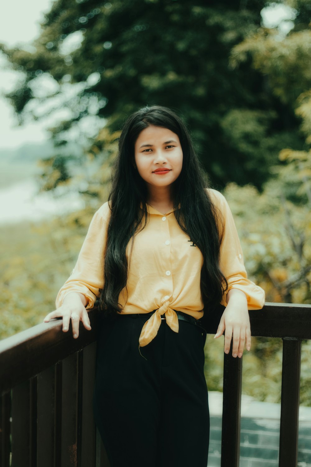 a woman posing for a picture