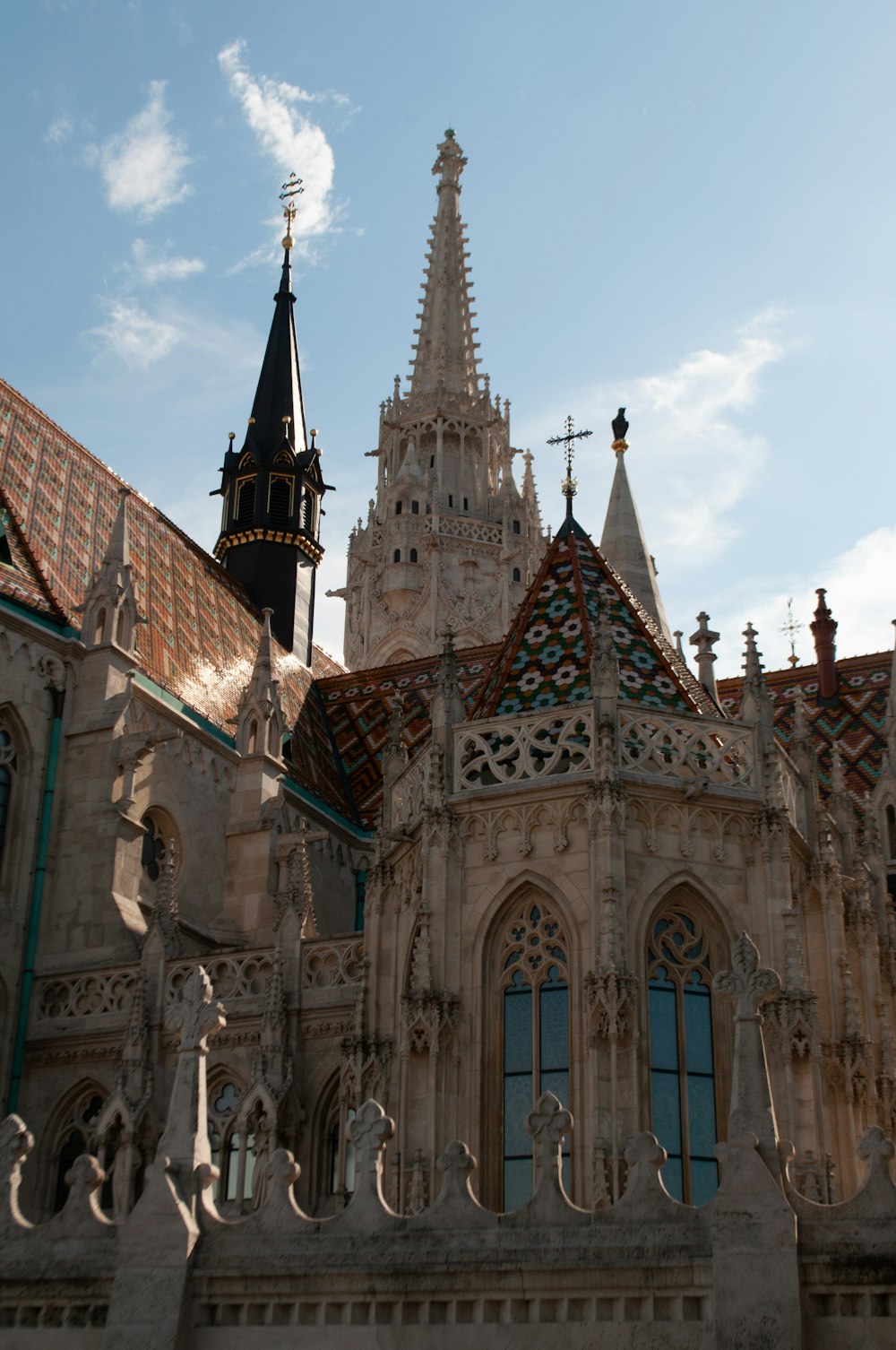 a building with a tower