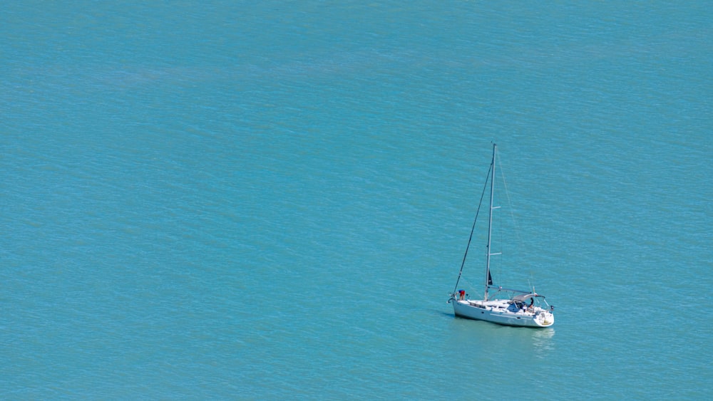 a boat sailing on the water