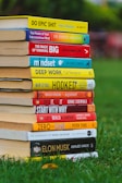 a stack of books