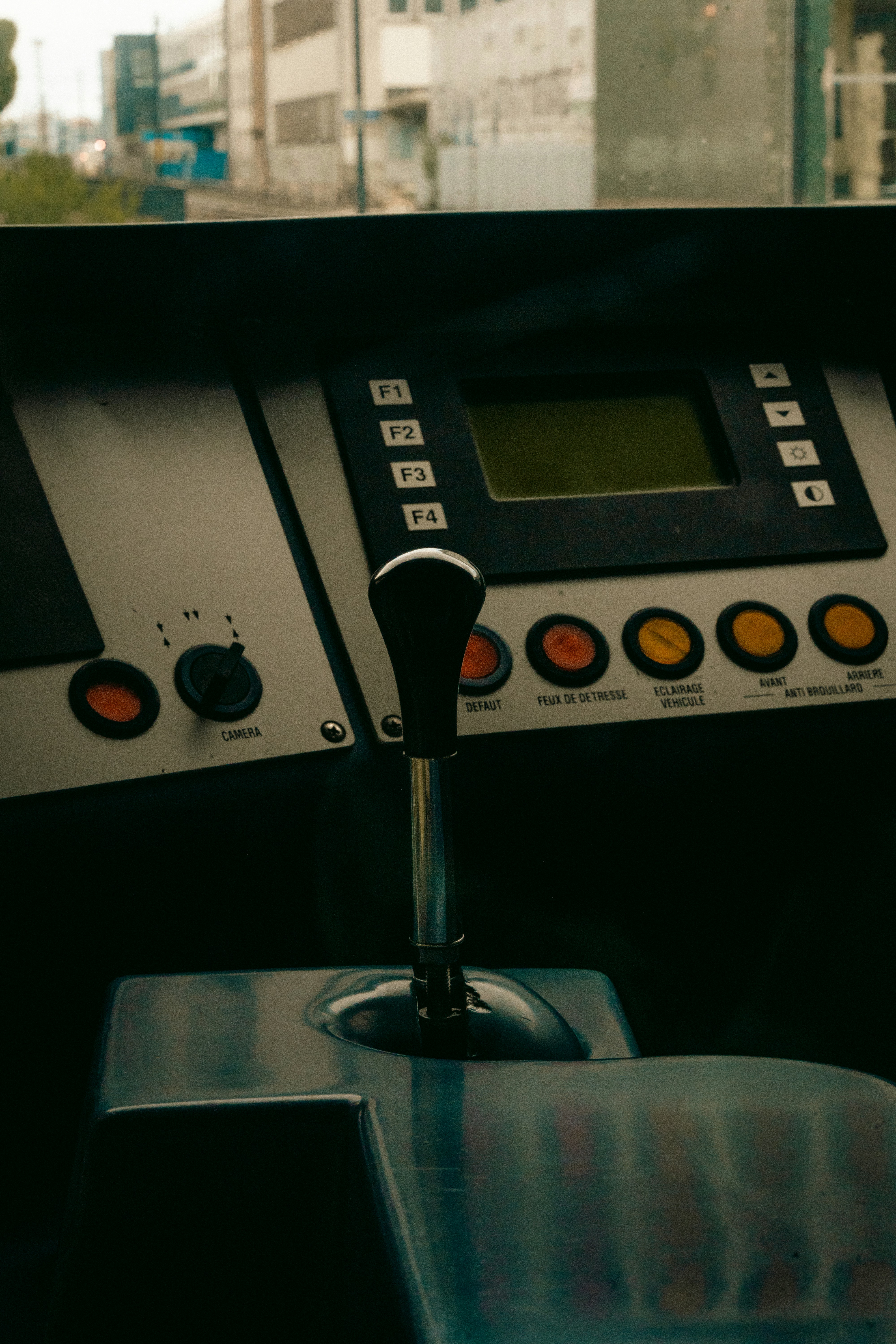 A black and silver telephone