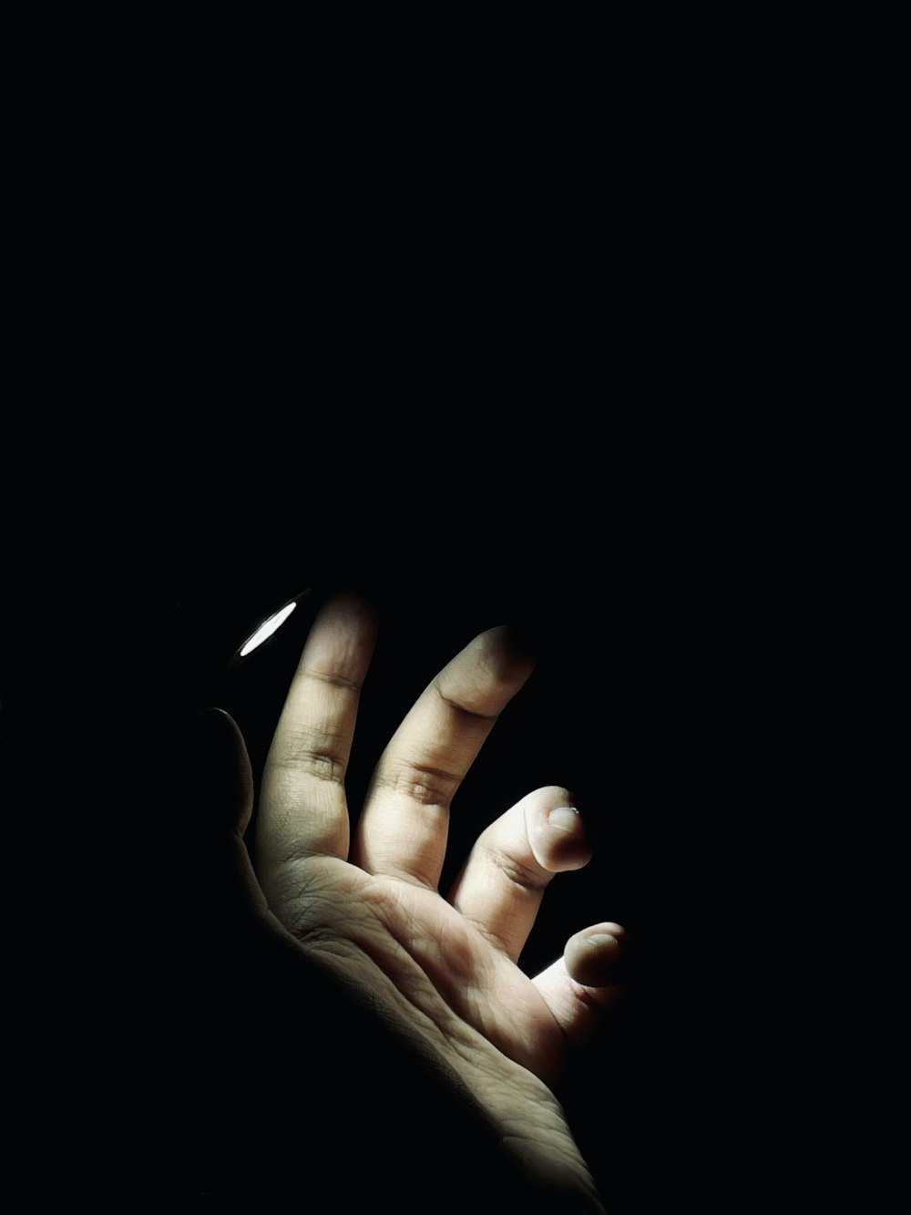 a hand holding a light bulb