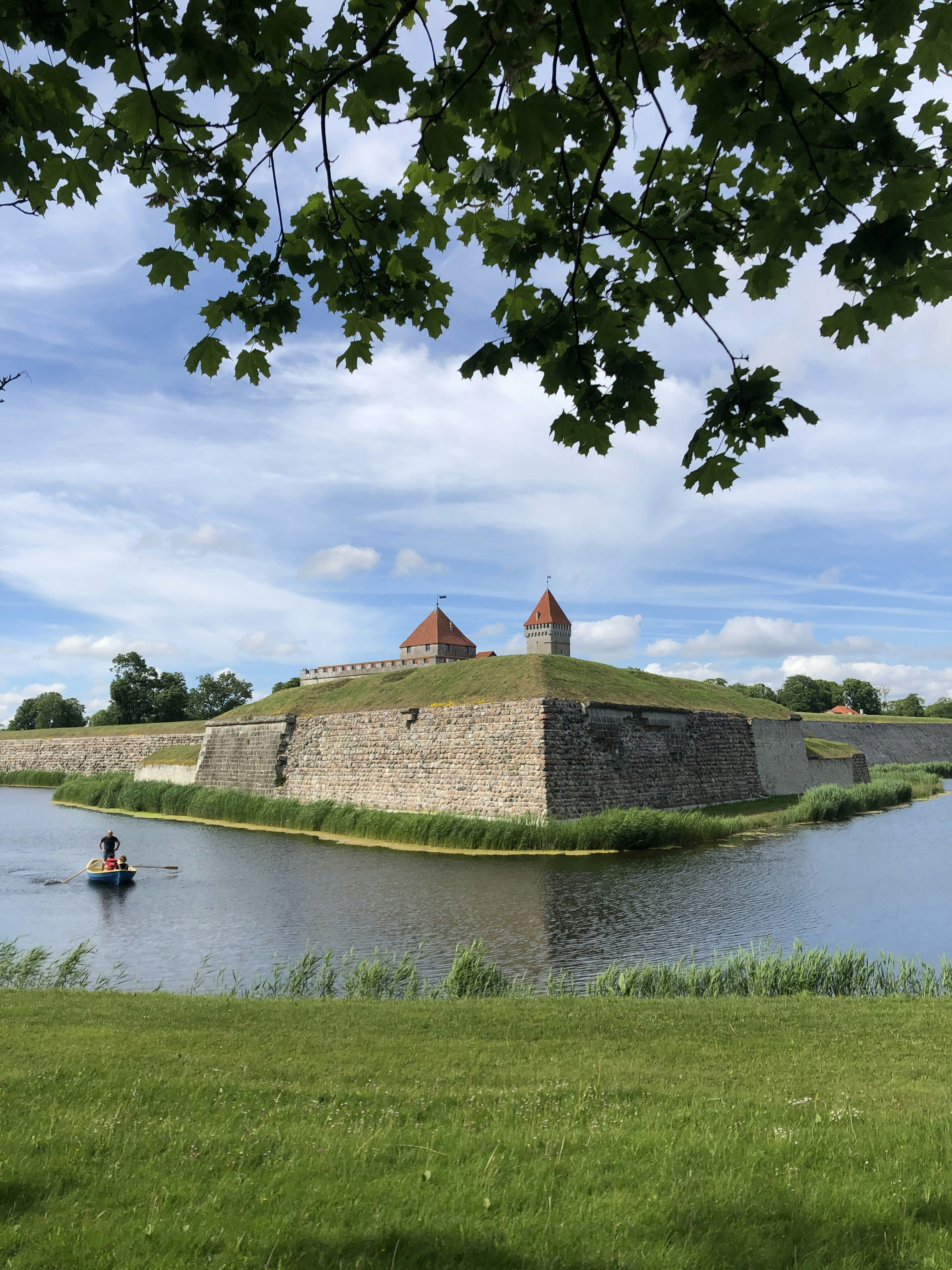 Malmöhus Castle with its surrounding moat