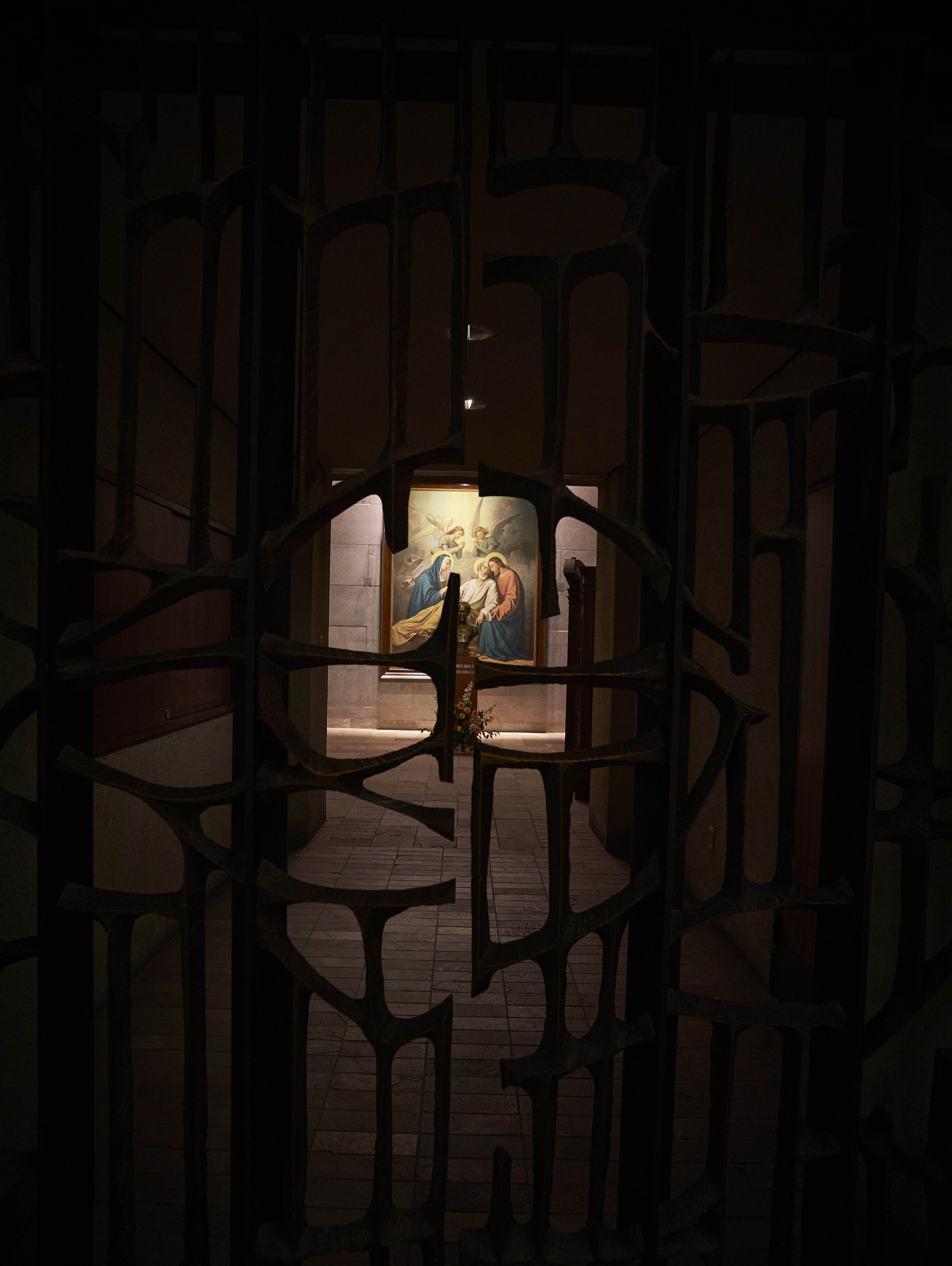 a person in a chair