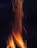 a close-up of a fire