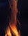 a close-up of a fire