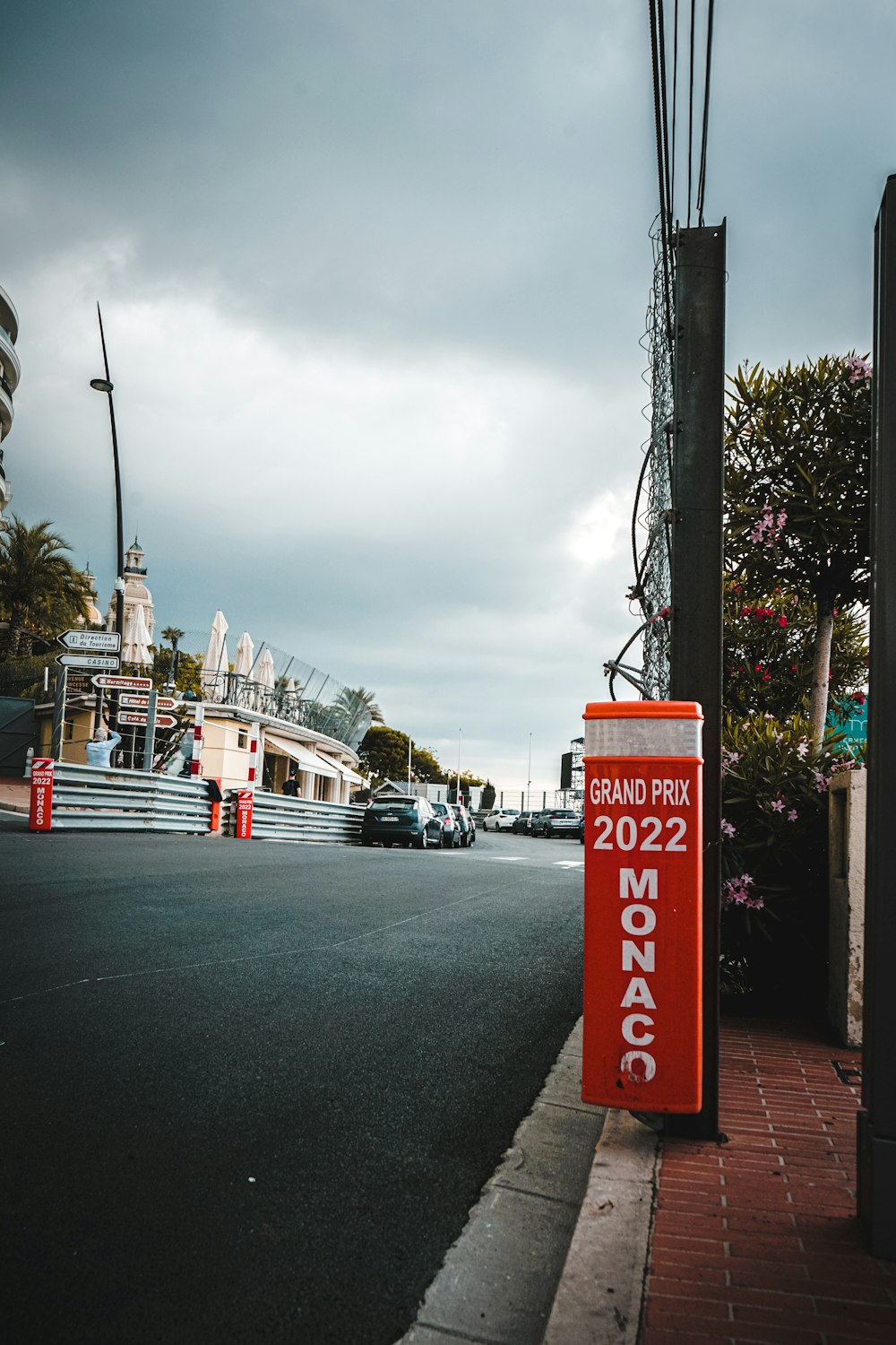 a stop sign on the side of a road