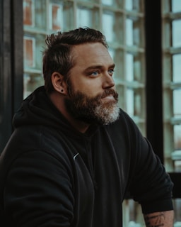 a man with a beard