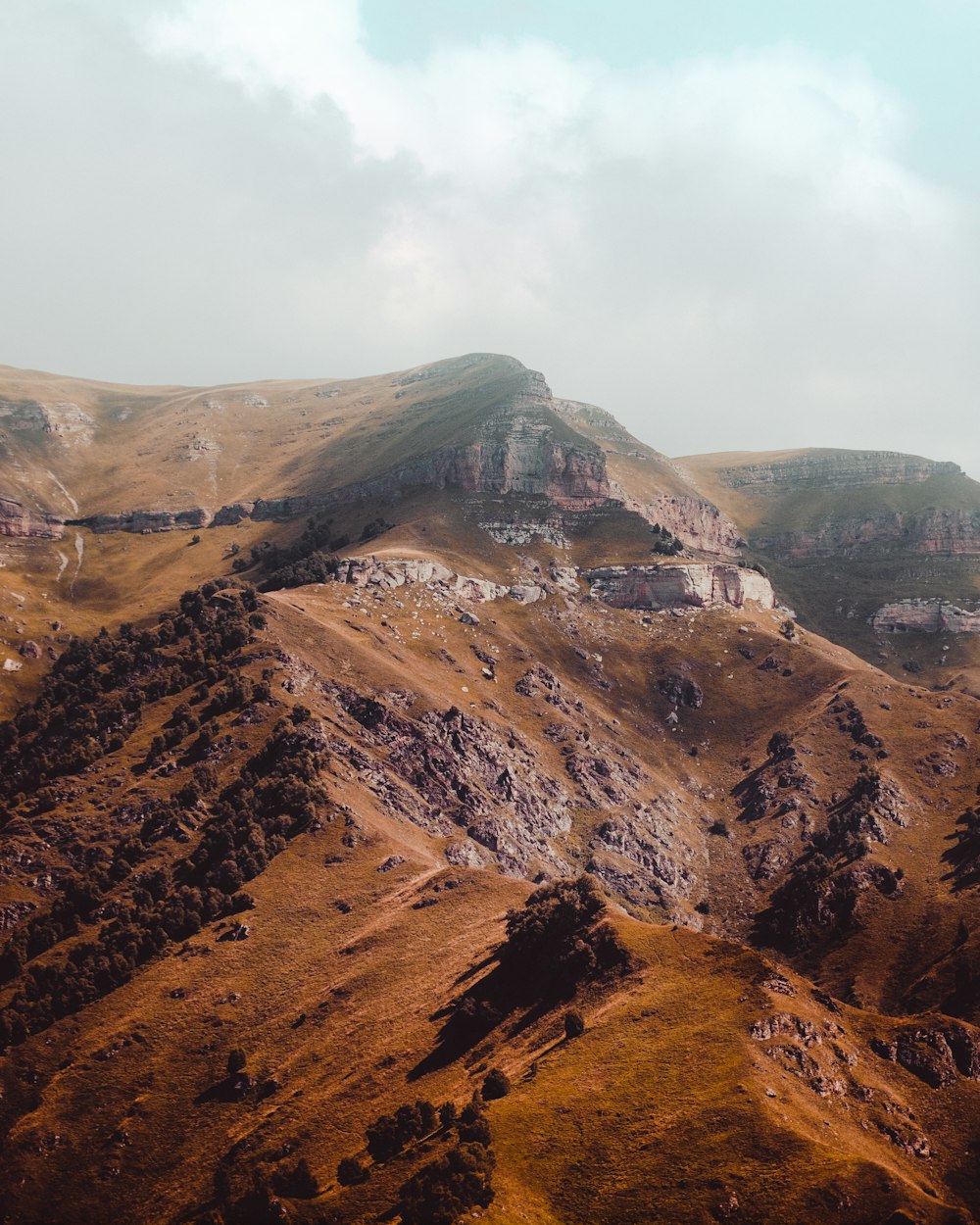 a large rocky landscape