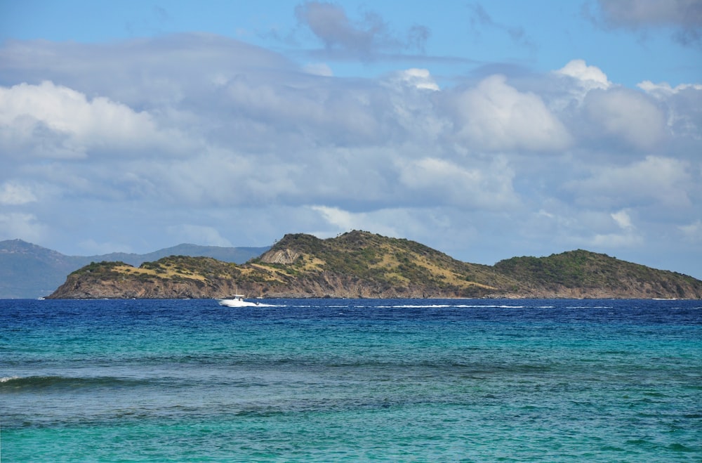 a boat in the water