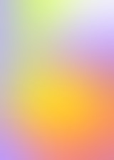 A smooth gradient featuring a blend of pastel colors that transition seamlessly. The gradient displays hues of yellow, green, purple, and pink, creating a soft and calming visual effect.