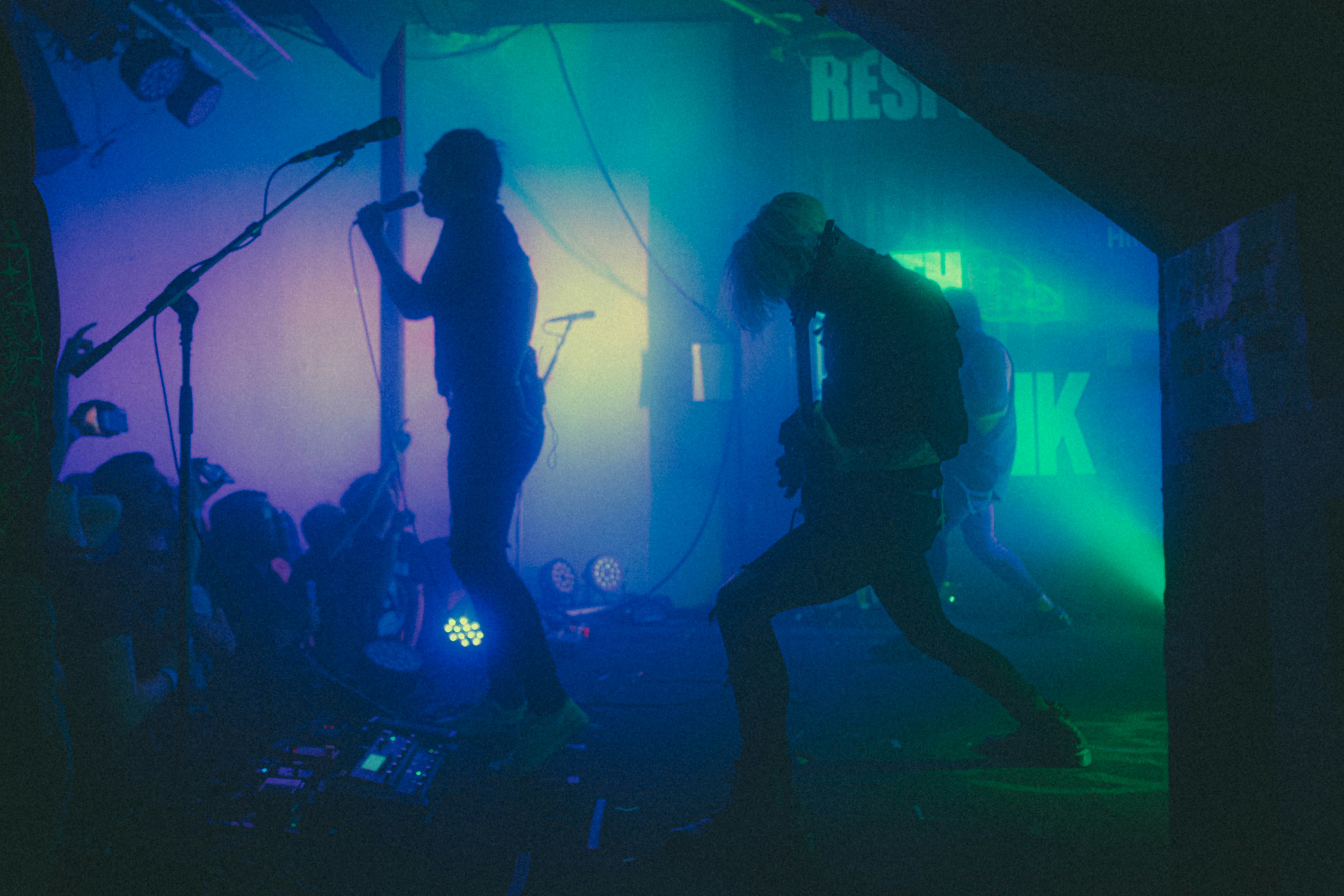 a group of people on a stage
