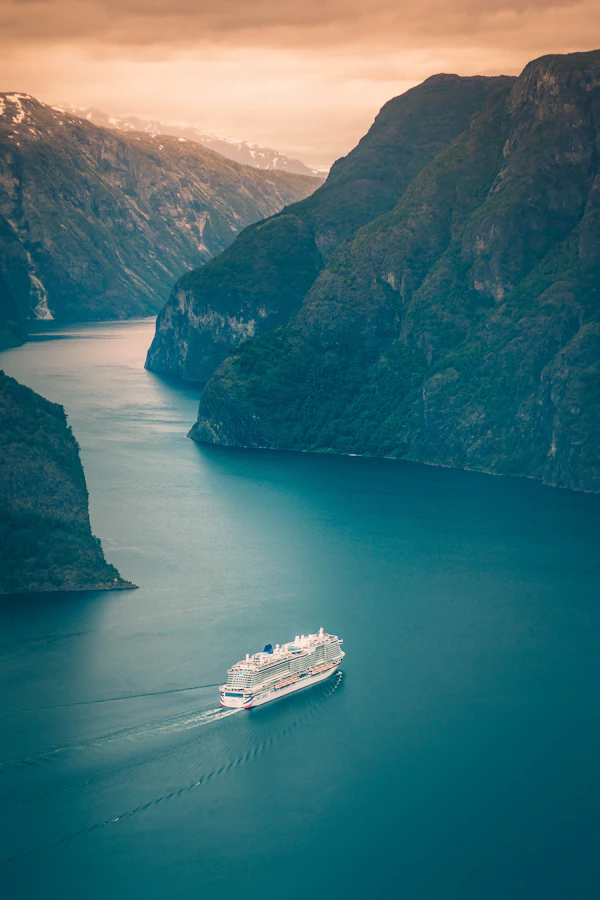 Stegastein viewpoint — glass platform over the Aurlandsfjord