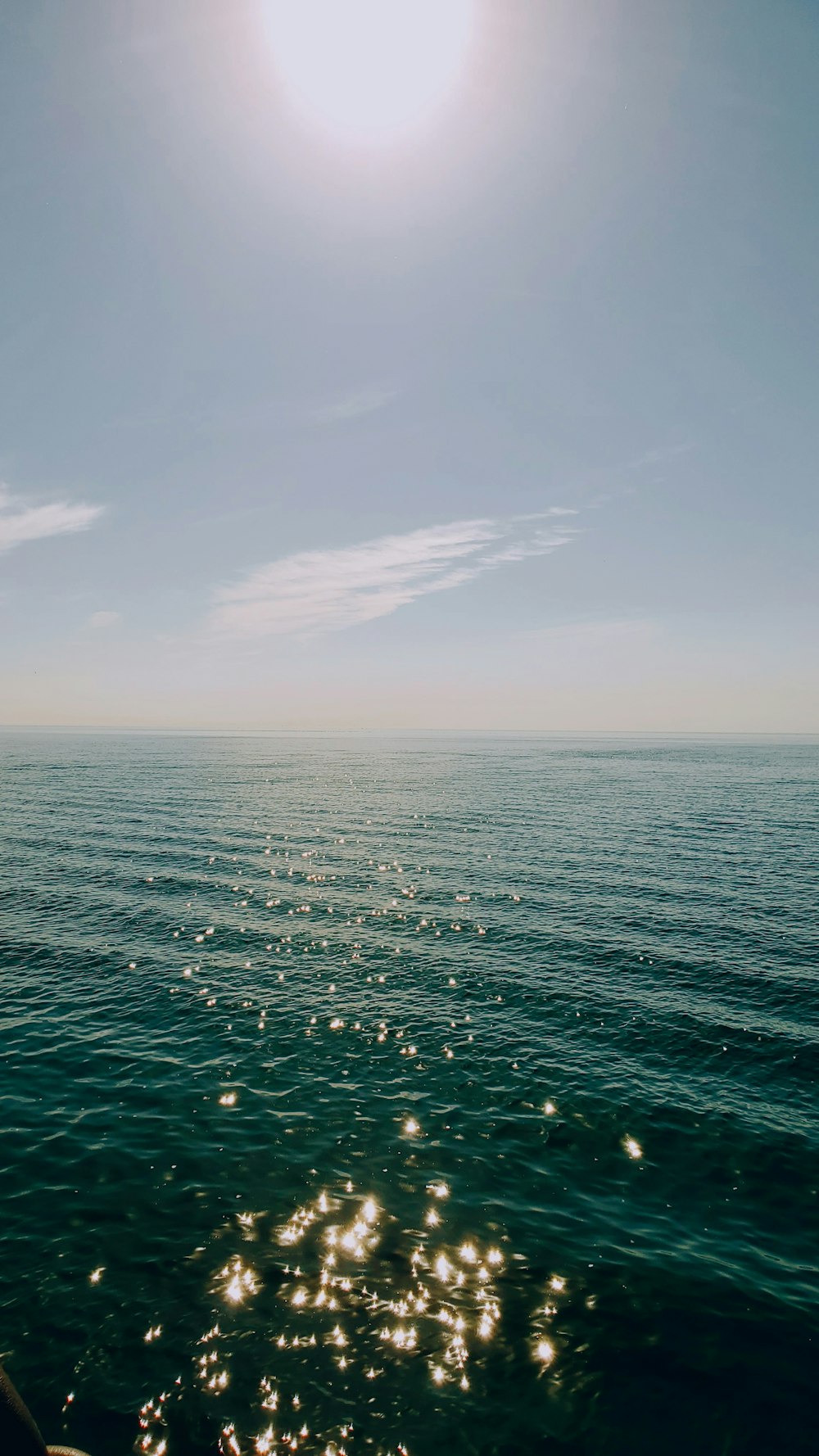 a body of water with a group of people in it