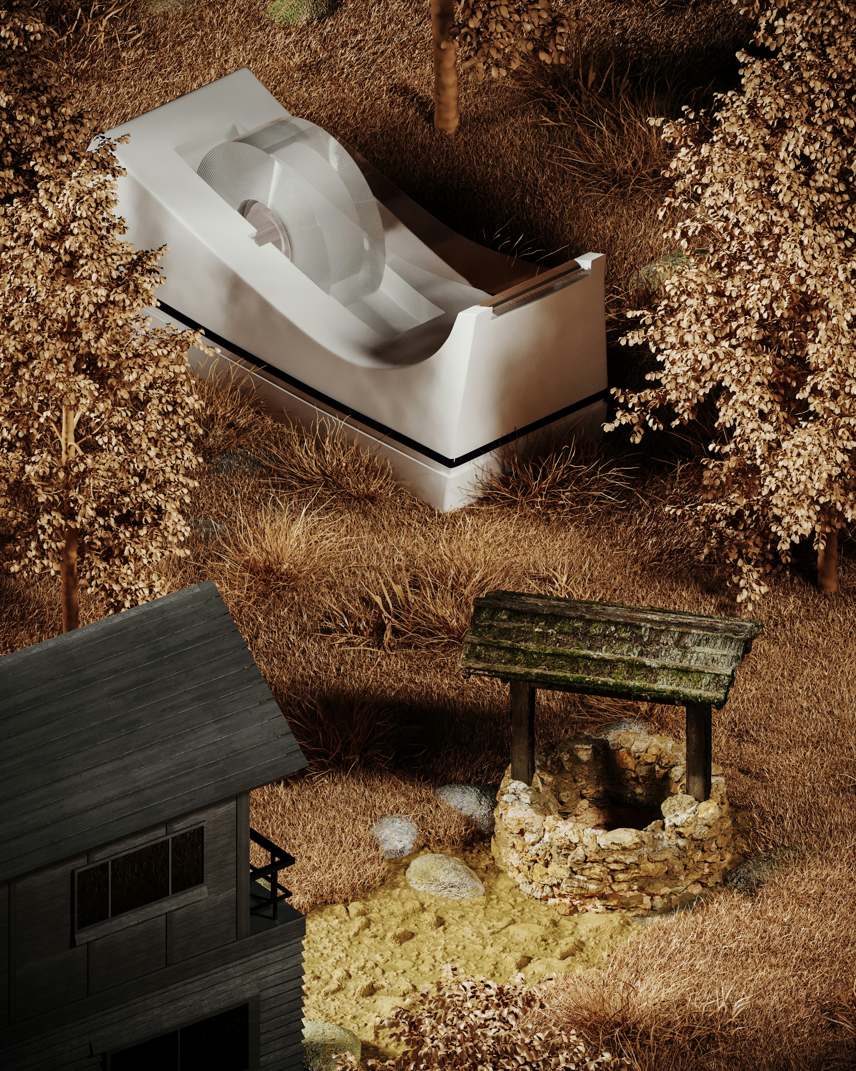 woman wearing yellow long-sleeved dress under white clouds and blue sky during daytime