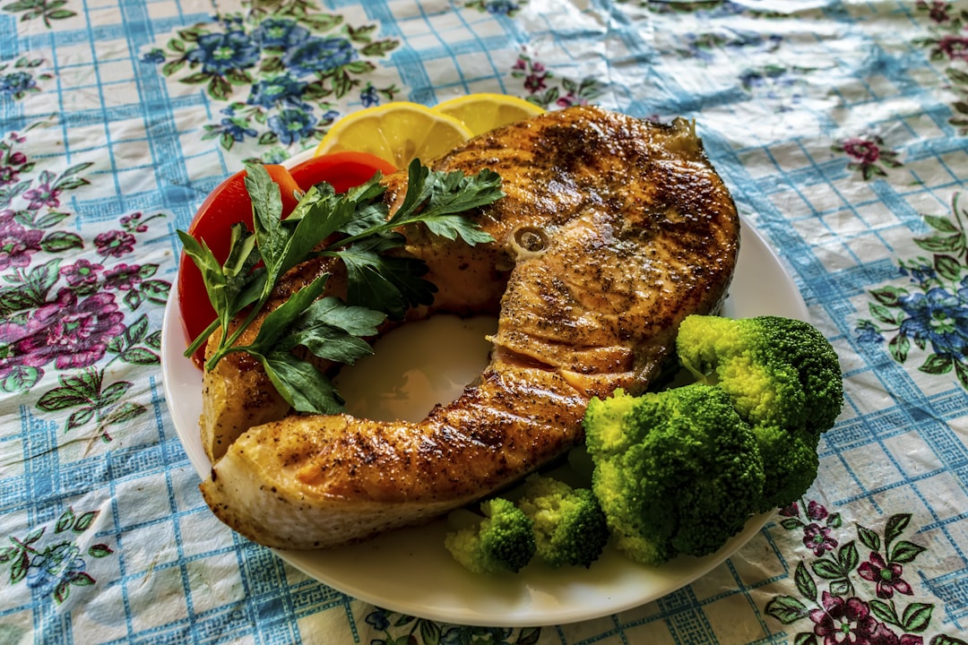 a plate of food