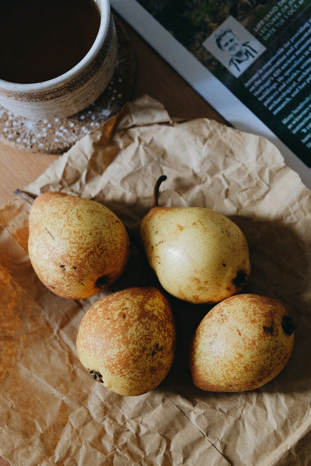 a group of potatoes