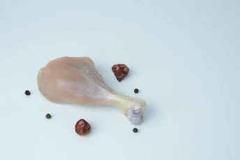 a close-up of a peanut