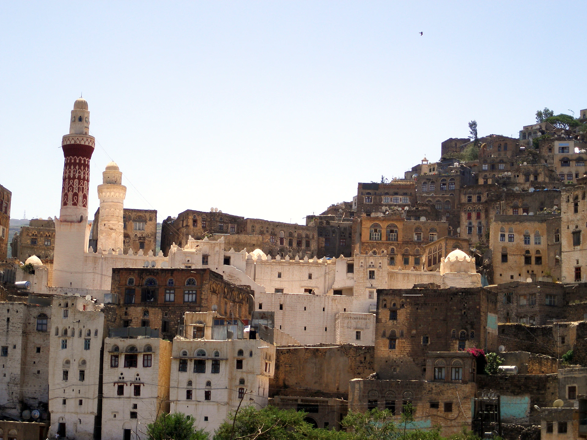 a city with many buildings