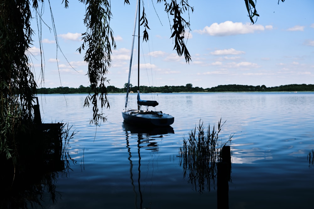 a boat on the water