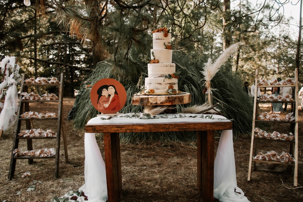 a gingerbread house on a table