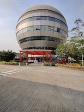 Exterior view of the medical laboratory building in Riyadh.
