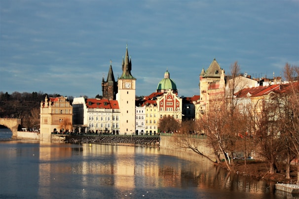 A scenic view of Timisoara showcasing its historical architecture.