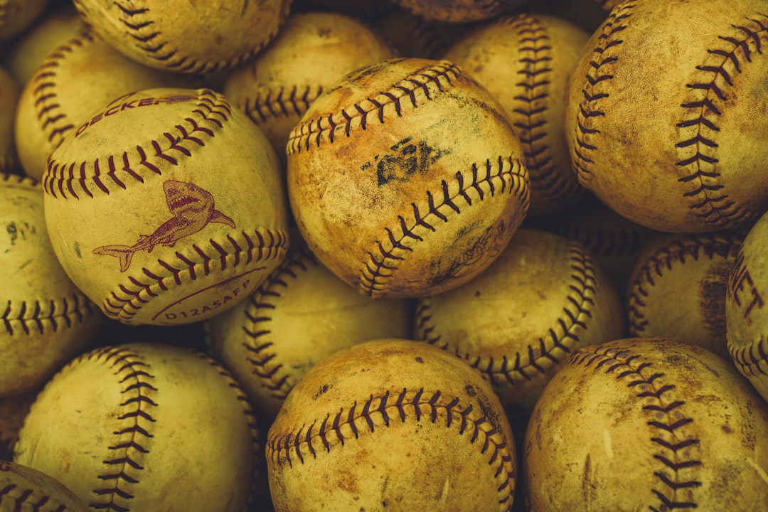a group of cookies, softballs