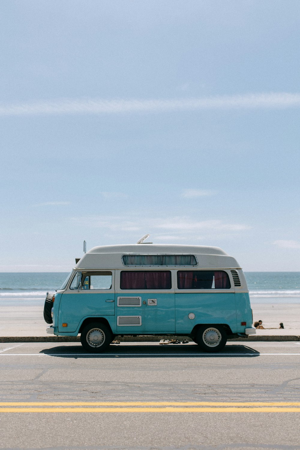 a bus parked on the side of a road