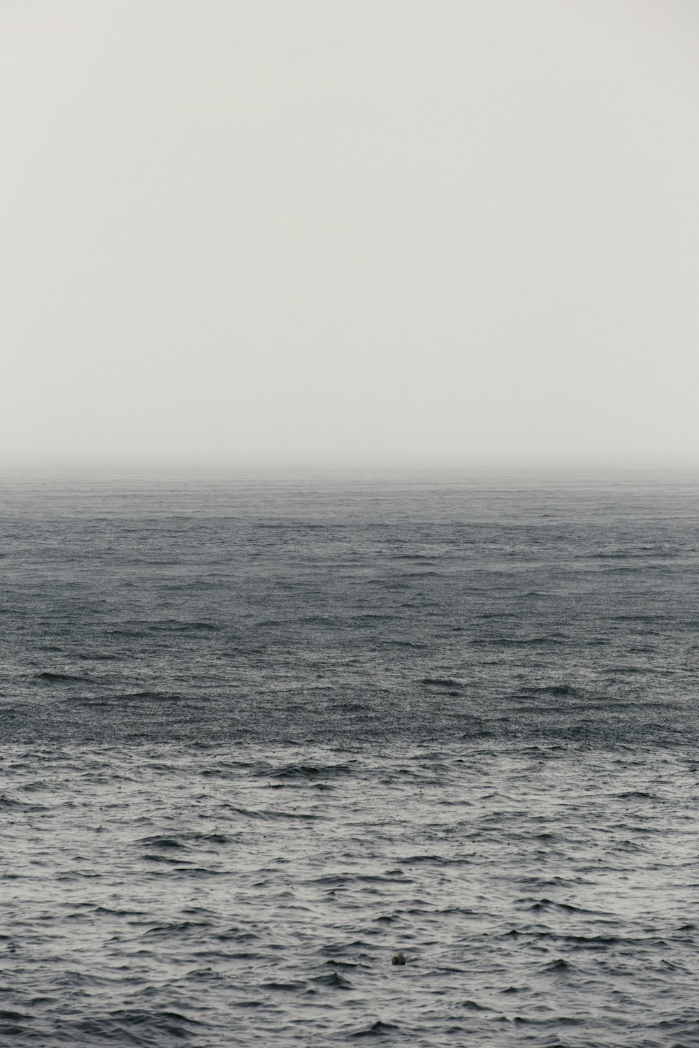 a body of water with a cloudy sky above it