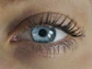 close-up of a person's eye
