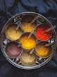 a bowl of food