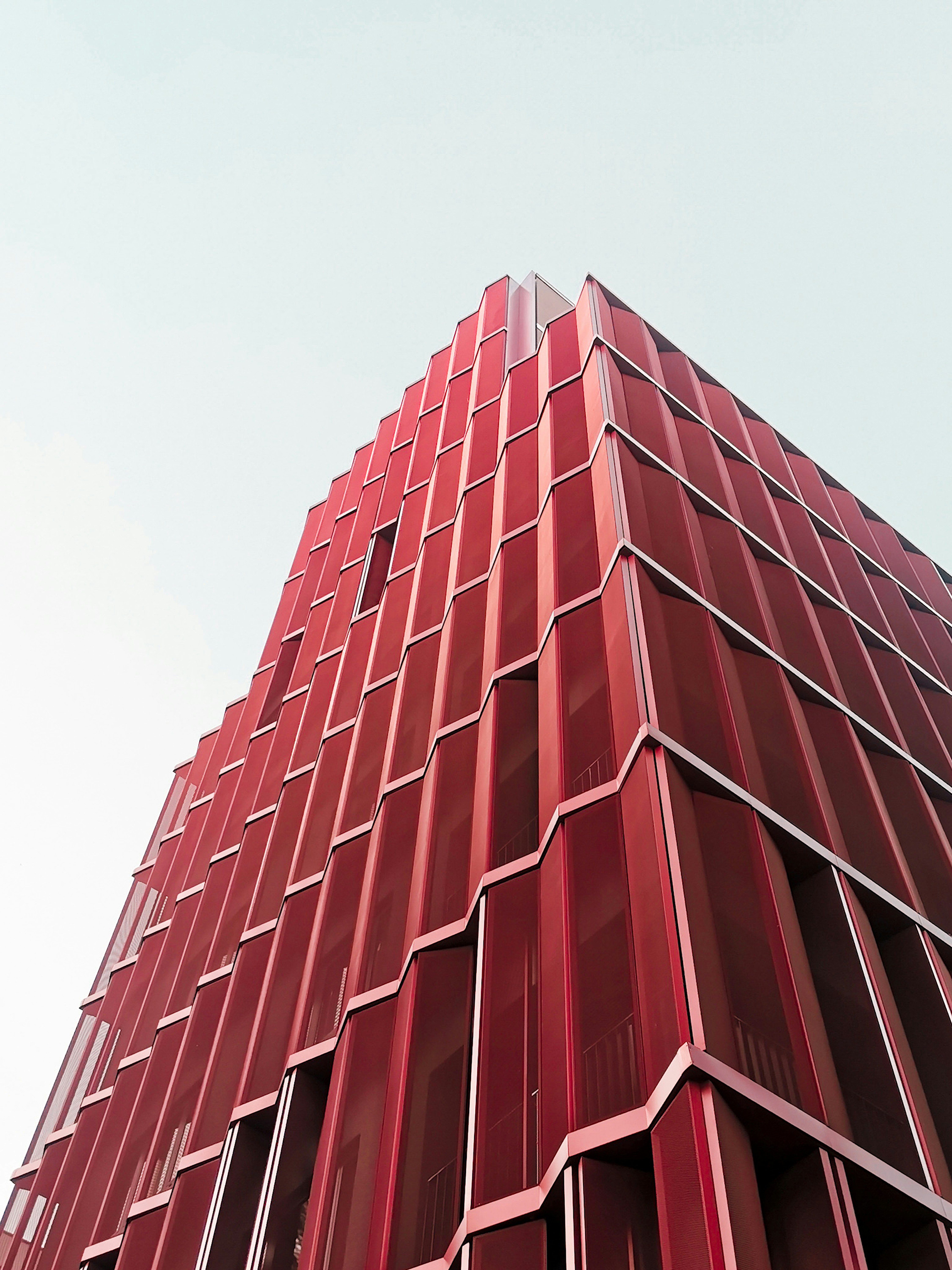 a tall building with many windows