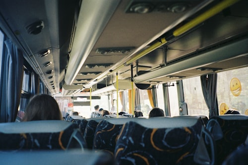 Premium Coach interior Kerala — placeholder, replace with your own bus photo