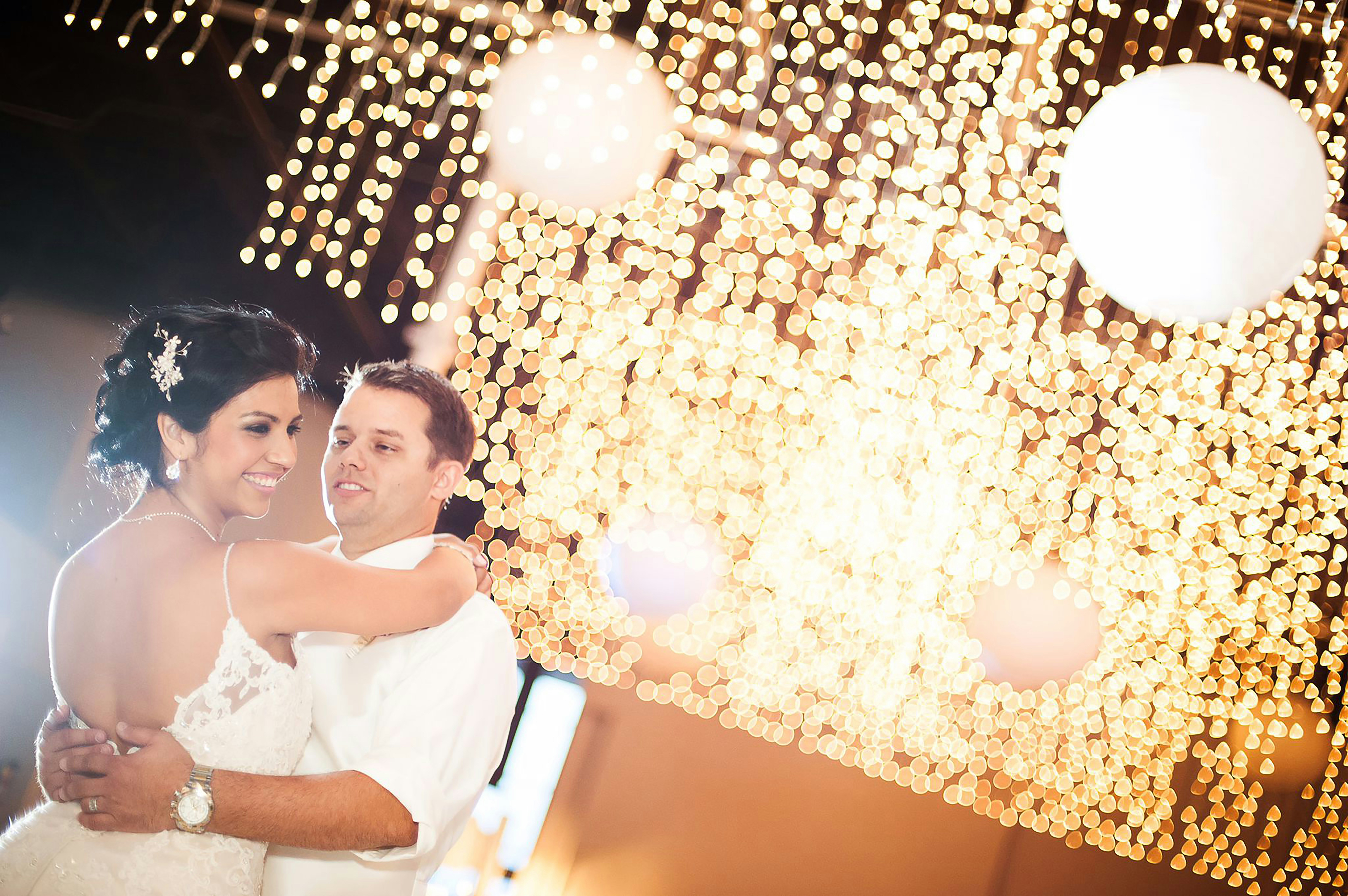 Couple posing for dance