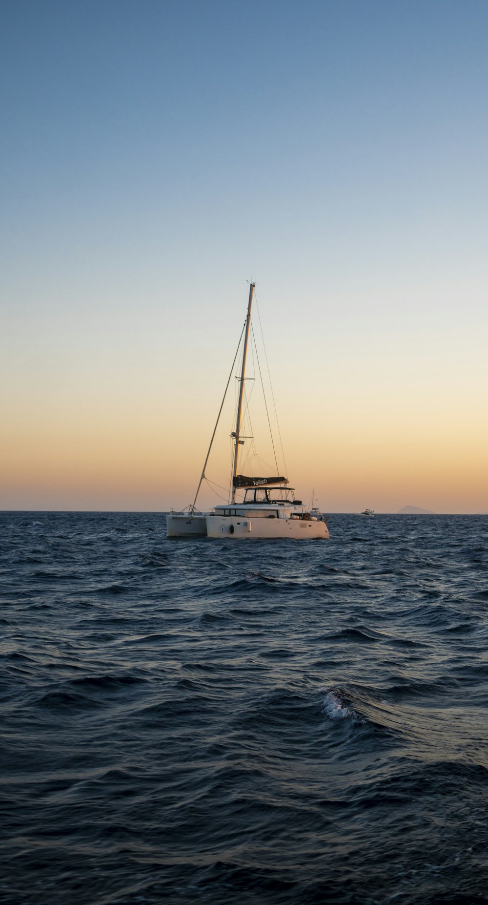 a boat in the water