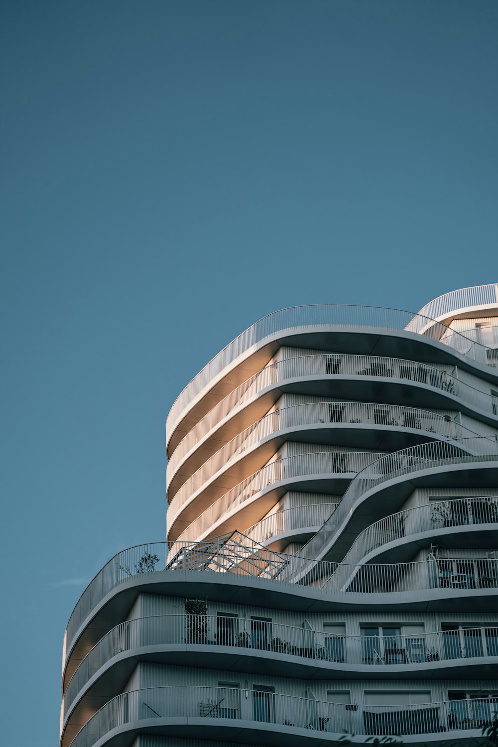 a building with a glass front