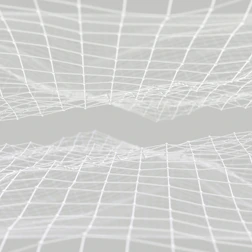 Pulsing animated grid representing seamless full-stack development and deployment.