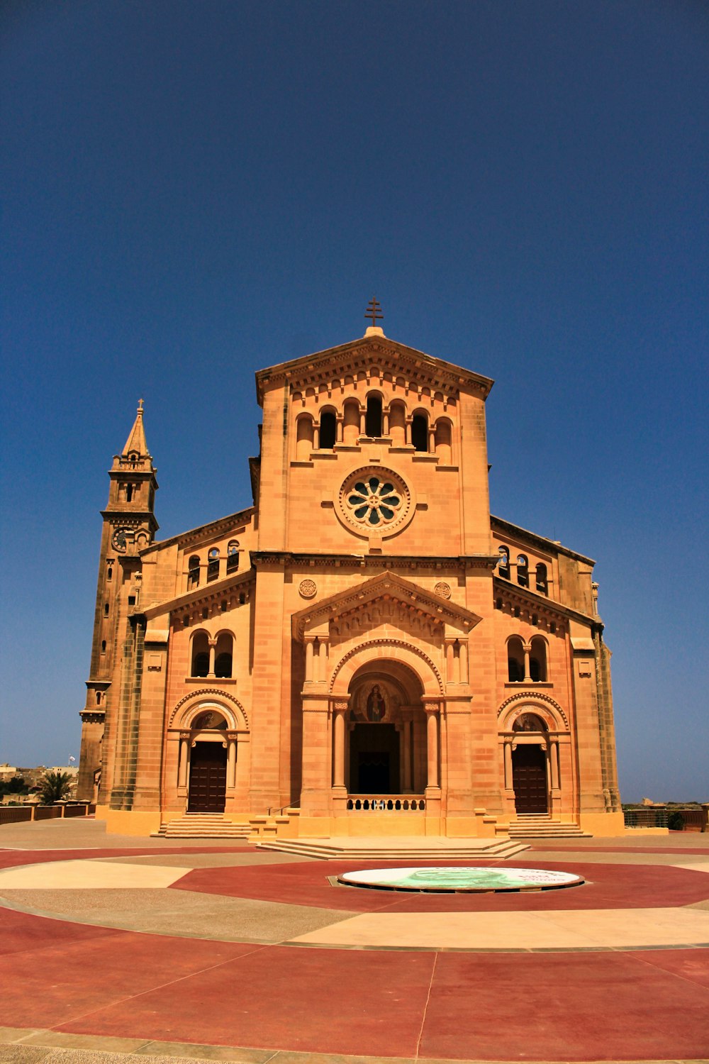 a large building with a clock on it