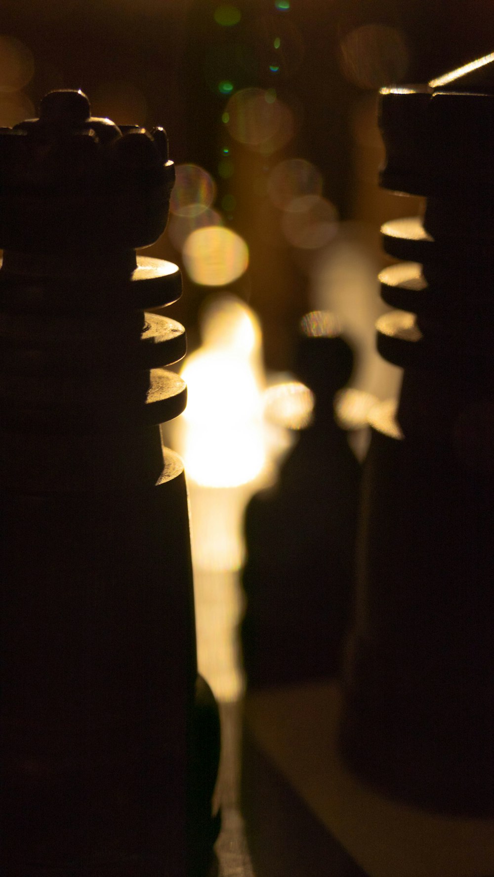 a close-up of a light