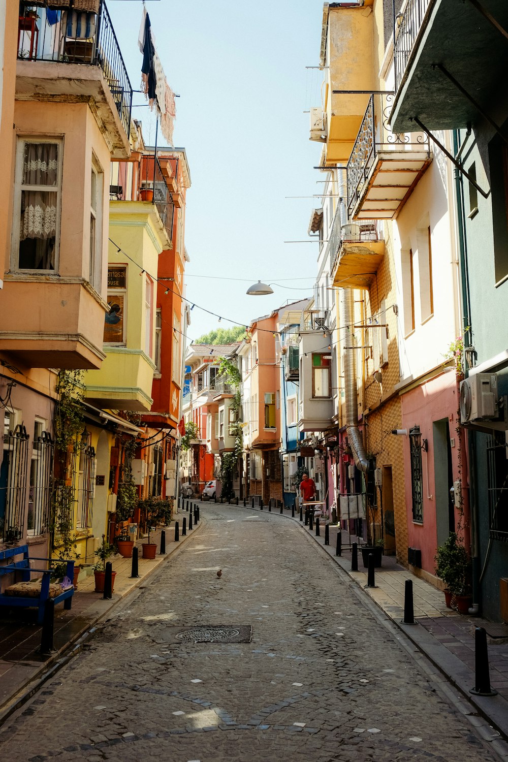 a street with buildings on both sides