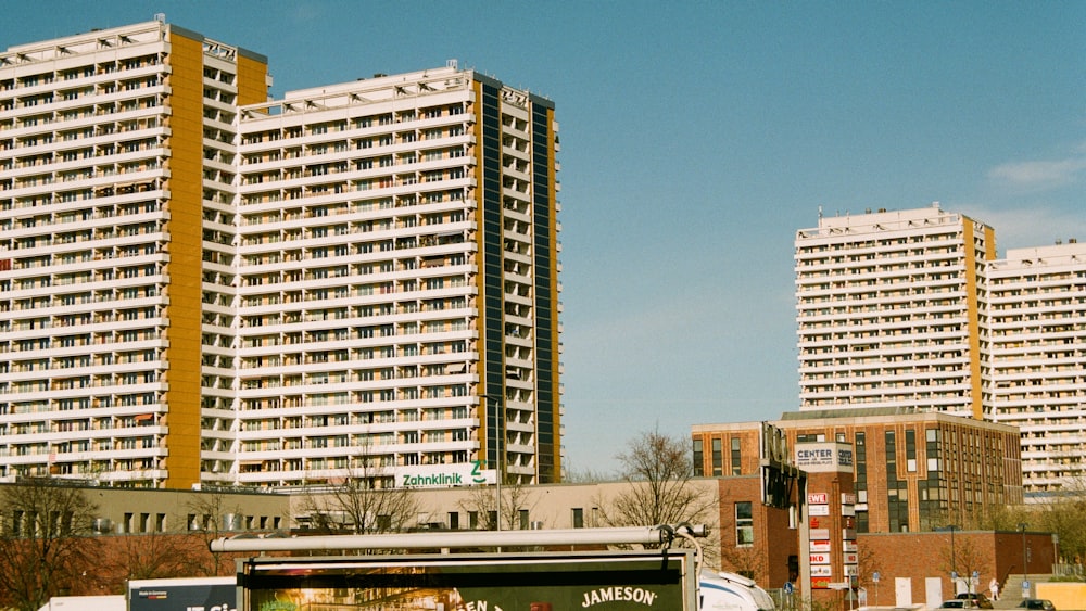 a group of buildings