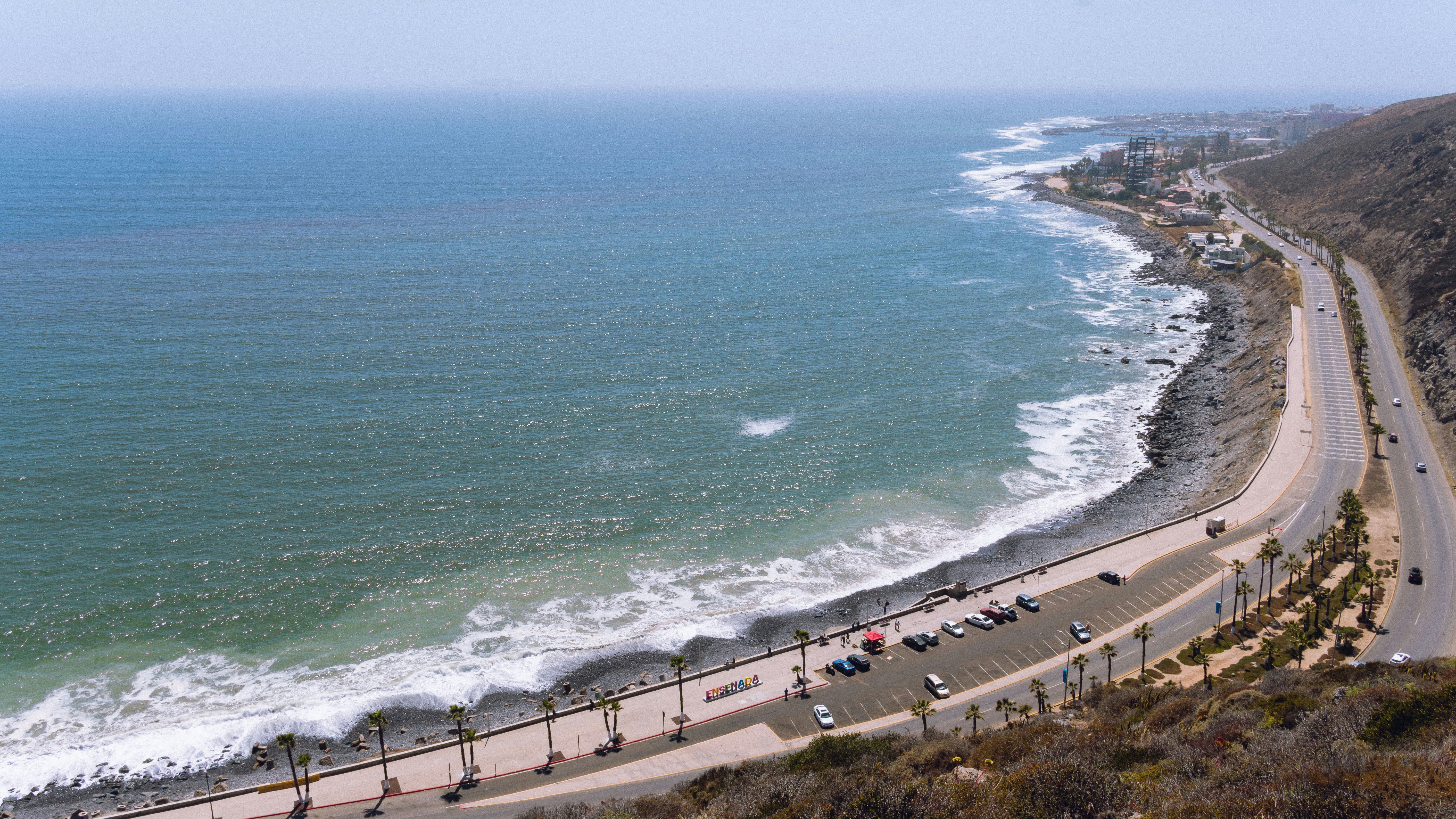 Coastal view of Ensenada