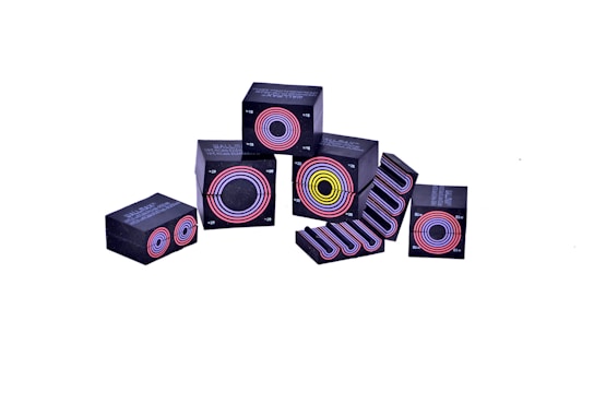 A grid of colorful mystery boxes, some opened showing hidden prizes, others still closed.