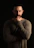 a man with his hand on his chin